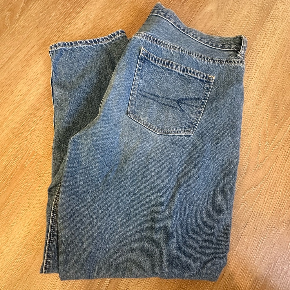 American Eagle Outfitters High Rise Blue Jeans